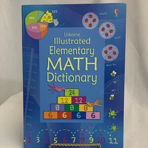 Usborne Illustrated Elementary Math Dictionary - Multicolor